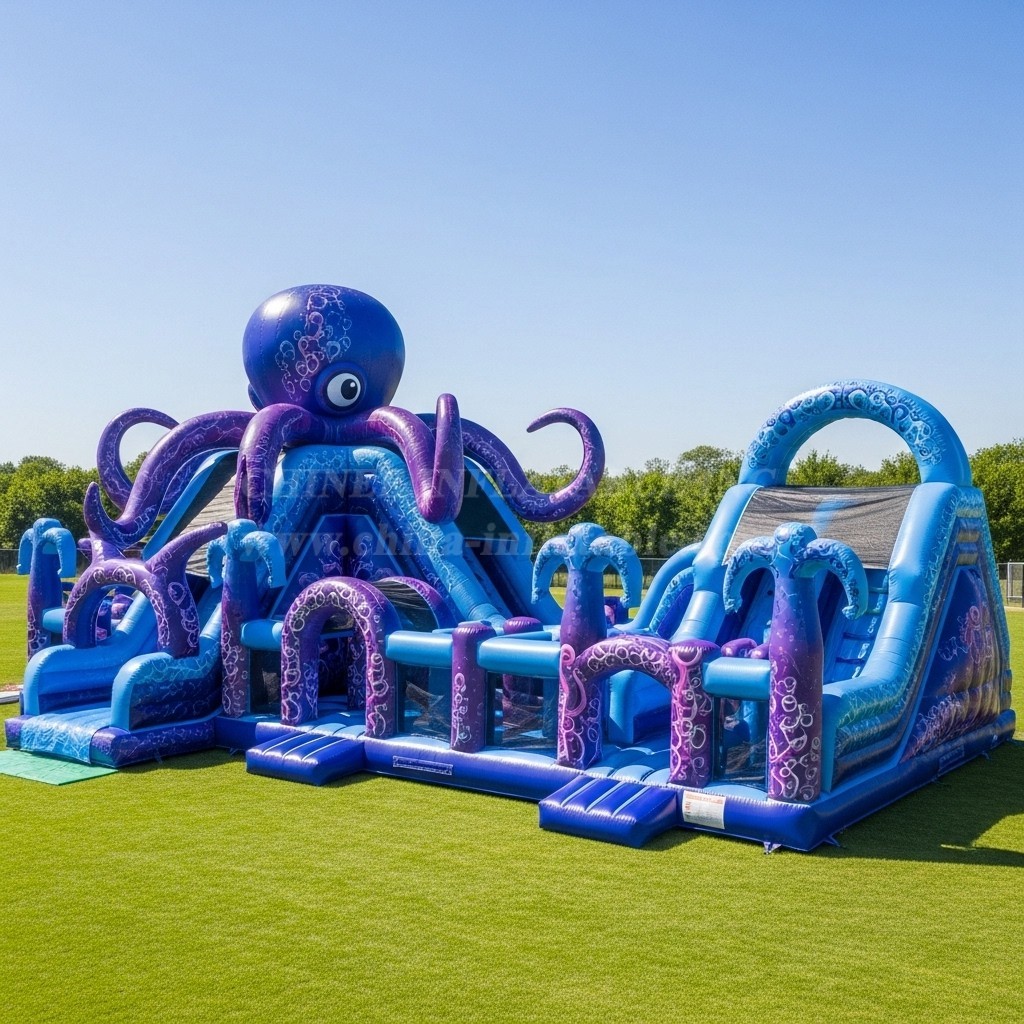 T6-6196 Octopus Inflatable Playground