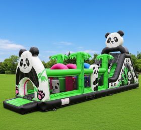 T7-3648 Panda Inflatable Obstacle Courses