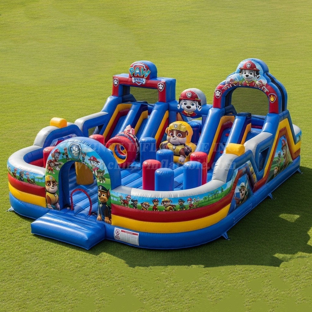 T6-6197 Paw Patrol Inflatable Playground