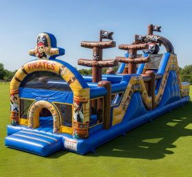 T7-3651 Pirates Inflatable Obstacle Courses