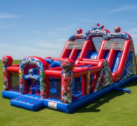 T6-6203 Power Rangers Inflatable Playground