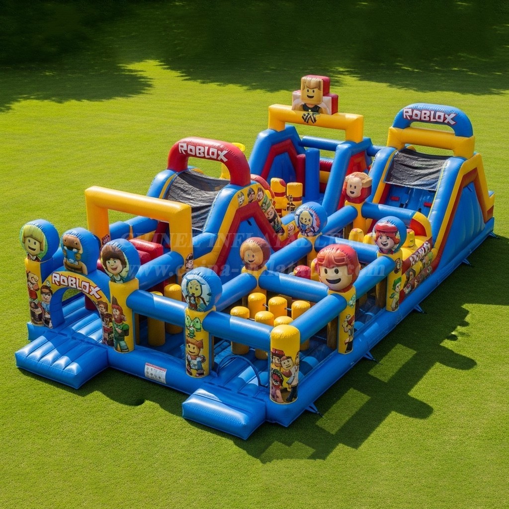 T7-3657 Roblox Inflatable Obstacle Courses