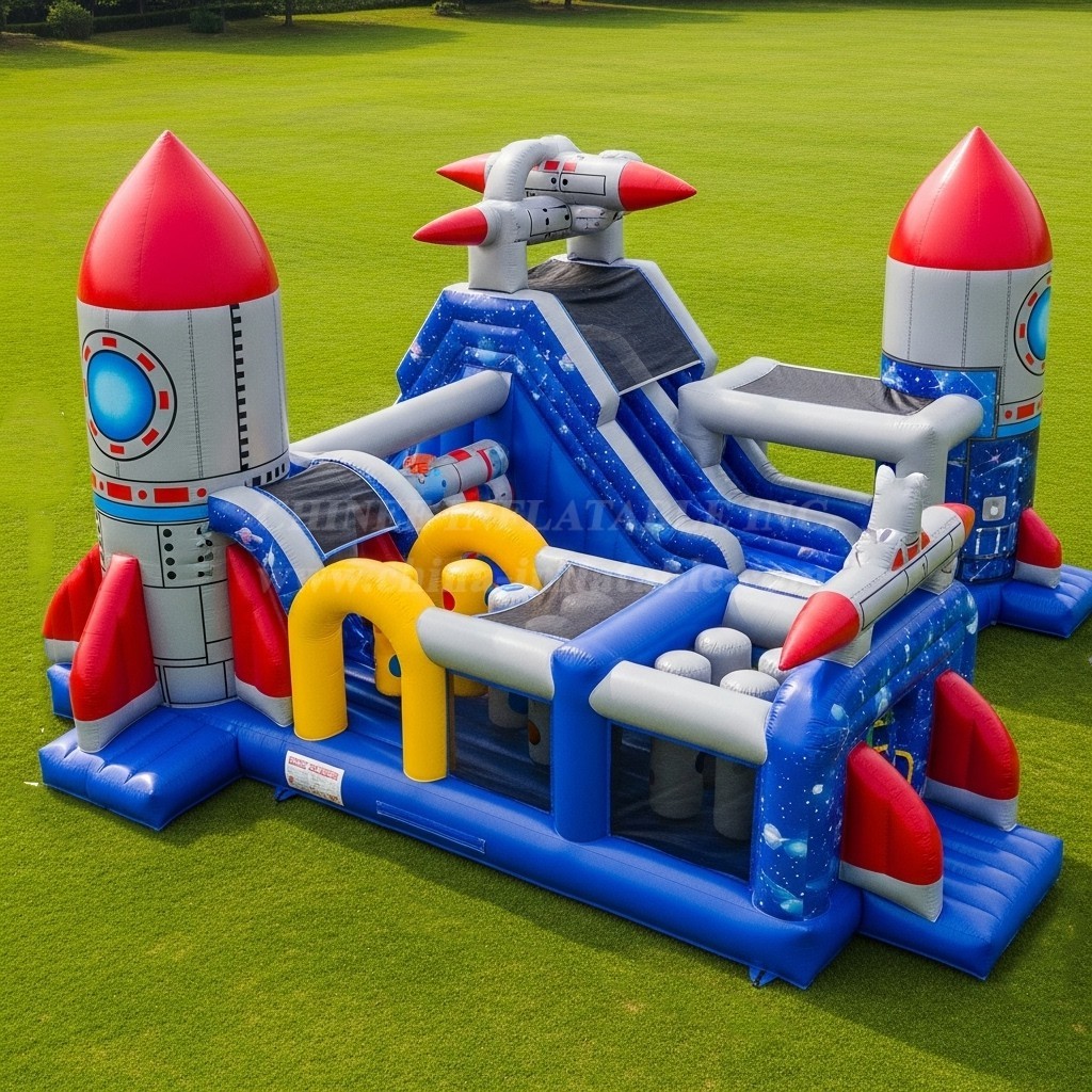 T7-3660 Rocket Inflatable Obstacle Courses
