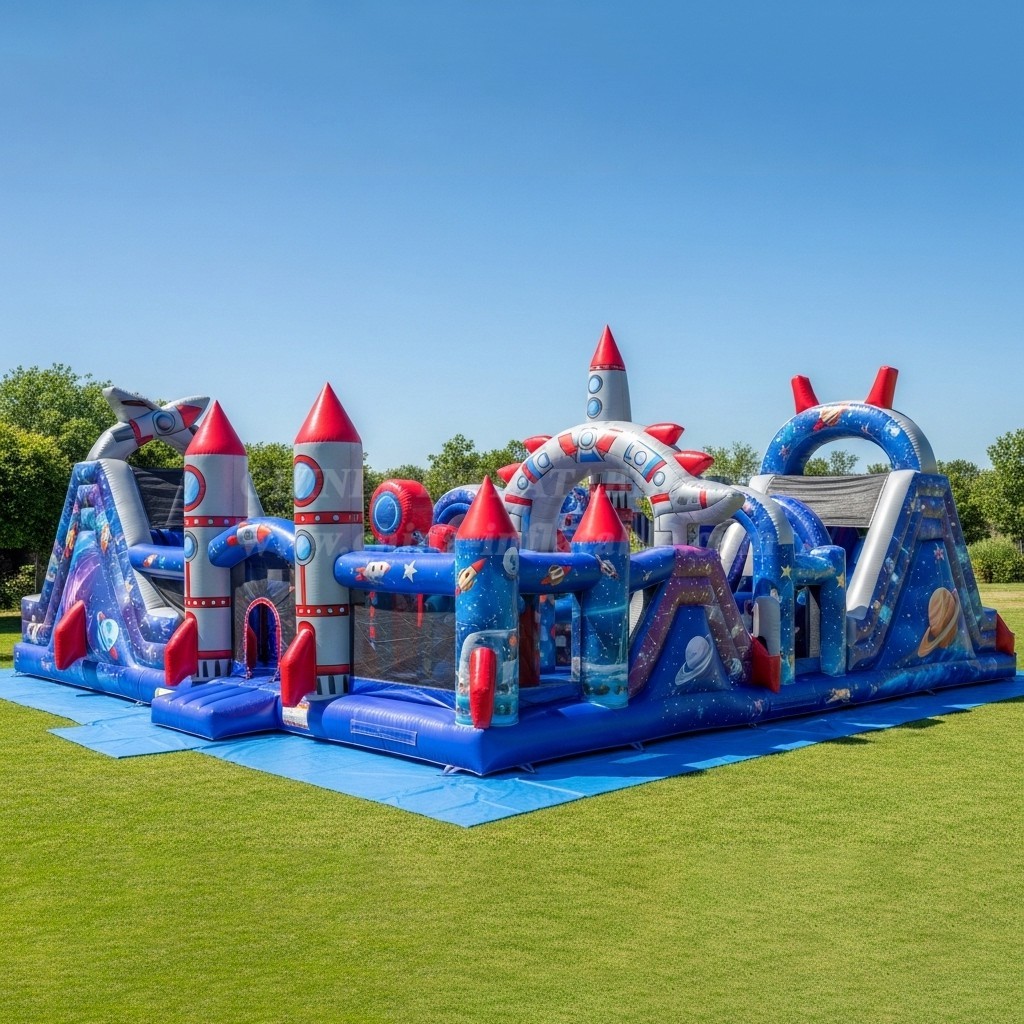 T6-6206 Rocket Inflatable Playground