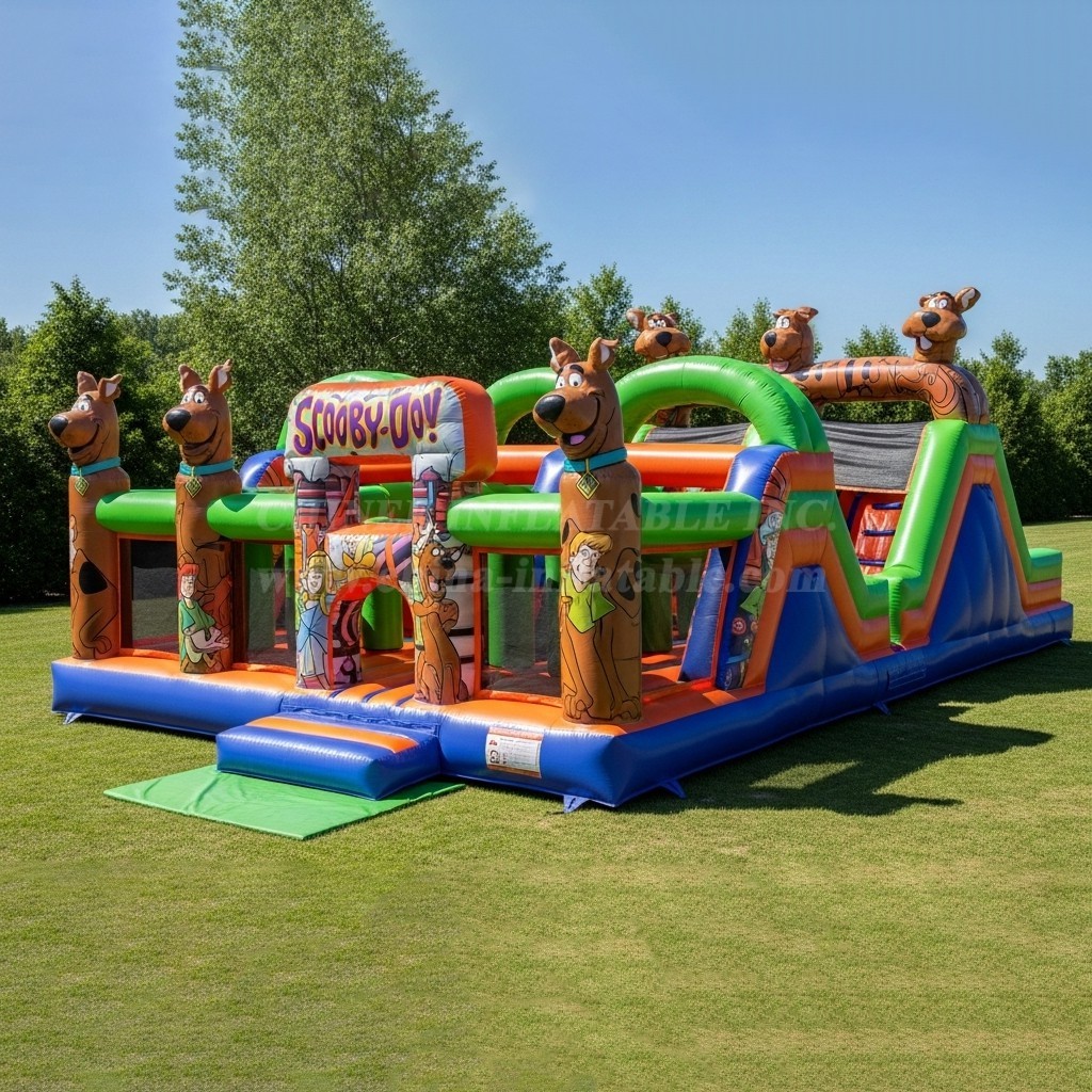 T6-6208 Scooby-Doo Inflatable Playground