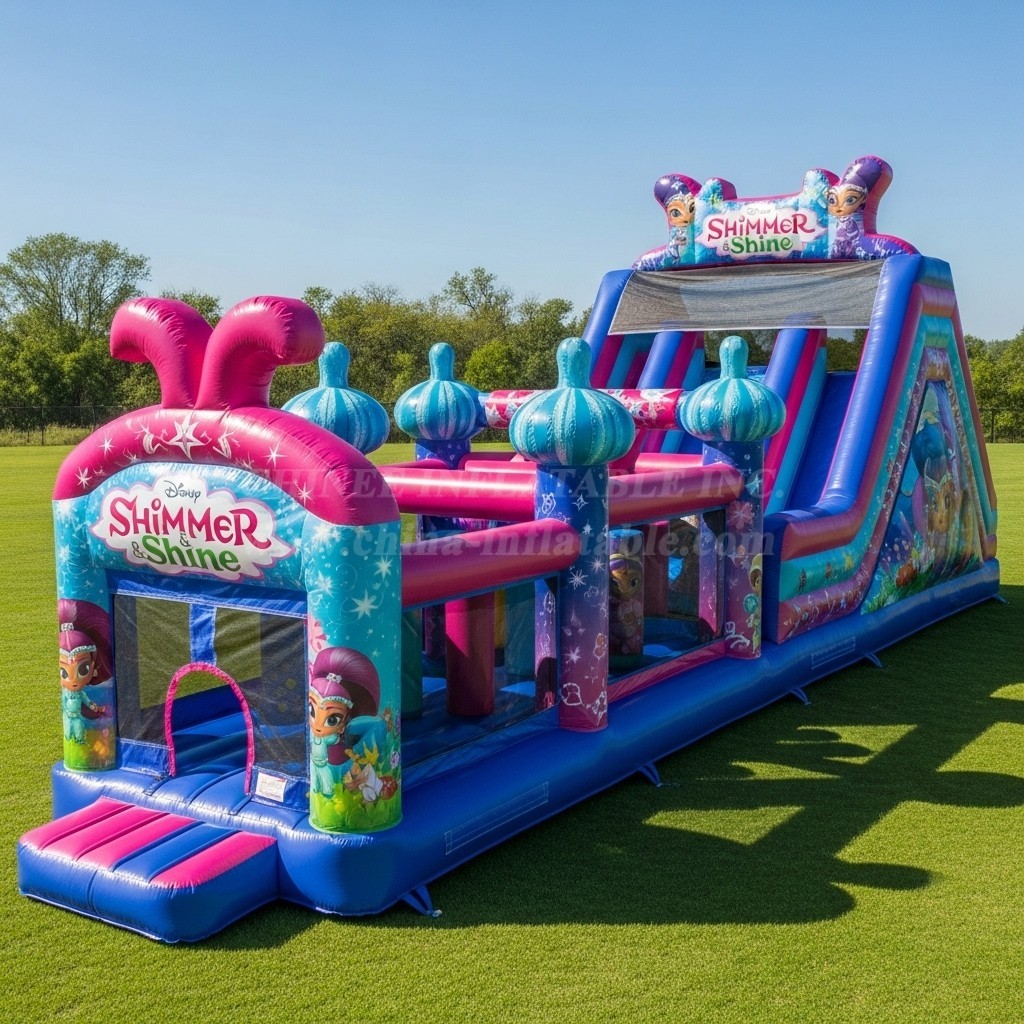 T7-3689 Shimmer & Shine Obstacle Courses