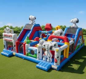 T6-6210 Snoopy Inflatable Playground