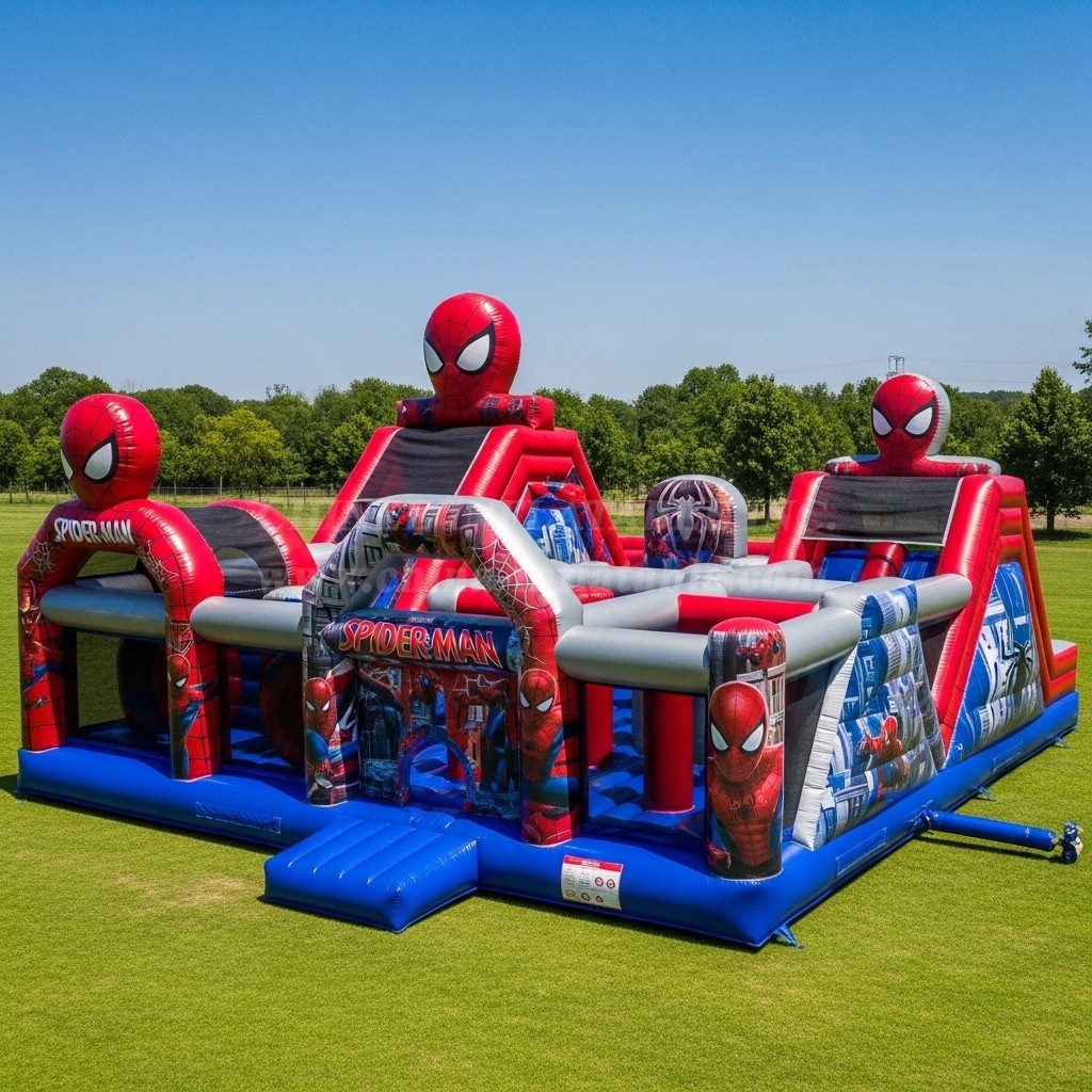 T6-6212 Spider-Man Inflatable Playground