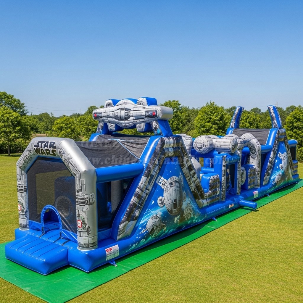 T7-3668 Star Wars Inflatable Obstacle Courses