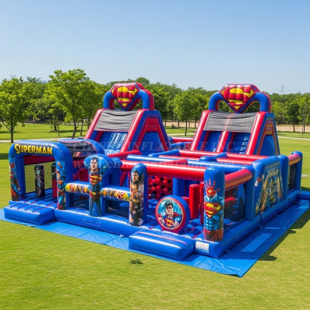 T6-6217 Superman Inflatable Playground