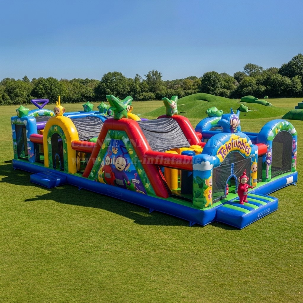 T6-6219 Teletubbies Inflatable Playground