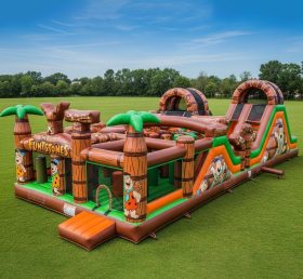 T6-6222 The Flintstones Inflatable Playground