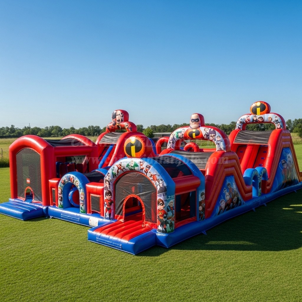 T6-6223 The Incredibles Inflatable Playground
