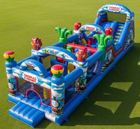 T7-3676 Thomas Friends Inflatable Obstacle Courses
