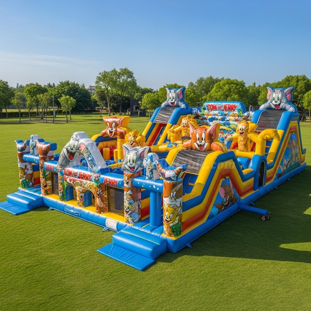 T6-6229 Tom And Jerry Inflatable Playground