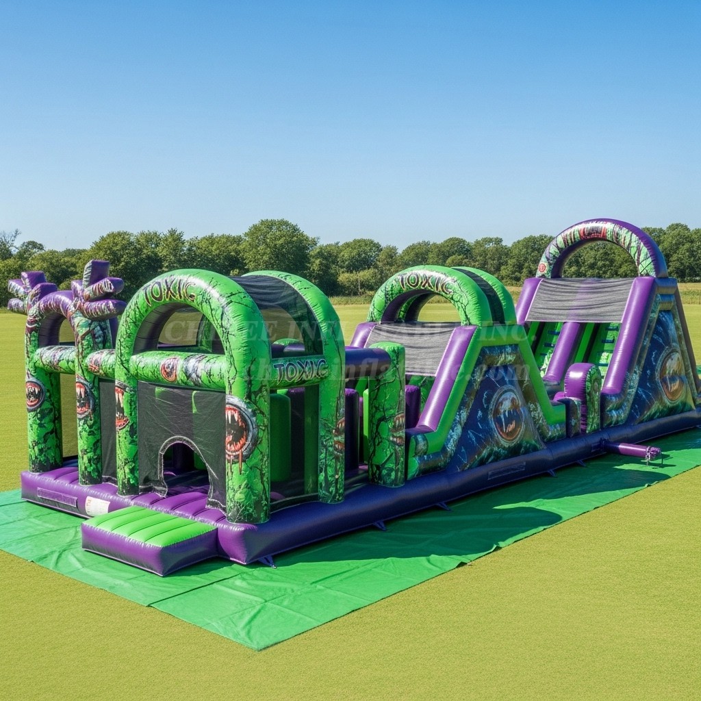 T7-3682 Toxic Inflatable Obstacle Courses