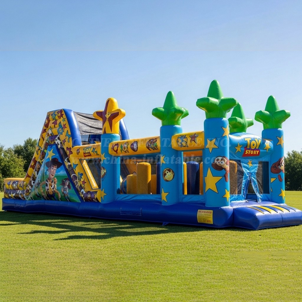 T7-3683 Toy Story Inflatable Obstacle Courses
