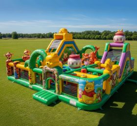T6-6237 Winnie The Pooh Inflatable Playground