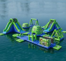 S202 Ben 10 Theme Inflatable Water Park
