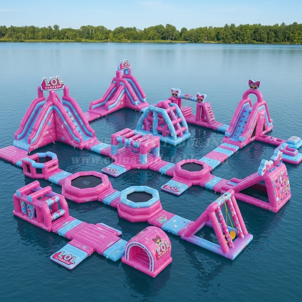 S219 L.O.L.Surprise Theme Inflatable Water Park