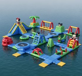 S226 Mickey & Minnie Theme Inflatable Water Park