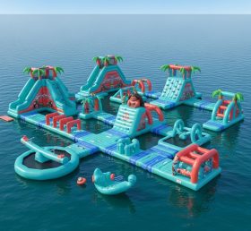 S229 Moana Theme Inflatable Water Park