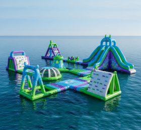 S230 Monster Theme Inflatable Water Park