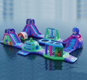 S249 Pj Masks Theme Inflatable Water Park