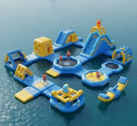 S250 Pokemon Theme Inflatable Water Park
