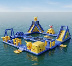 S253 Pokemon Theme Inflatable Water Park