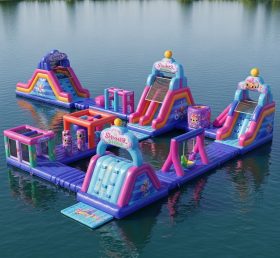 S262 Shimmer & Shine Theme Inflatable Water Park