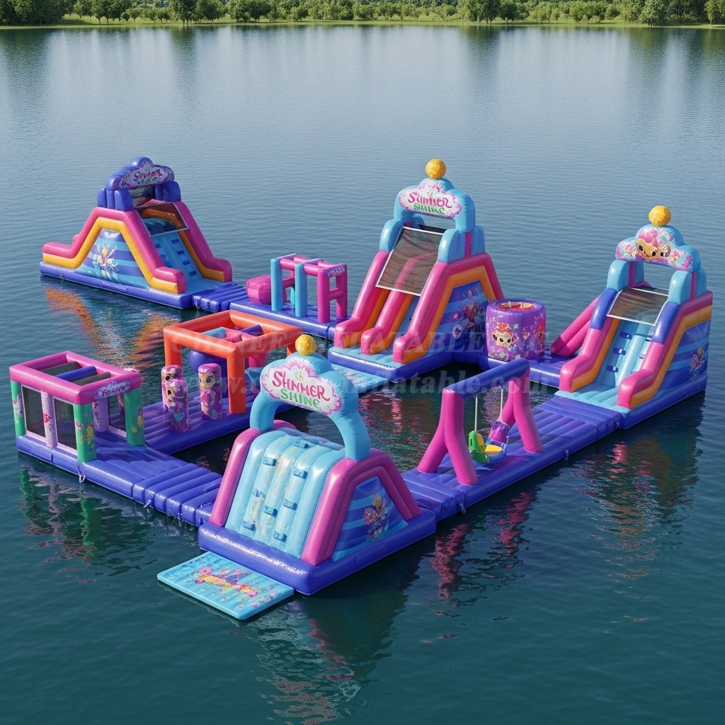 S262 Shimmer & Shine Theme Inflatable Water Park
