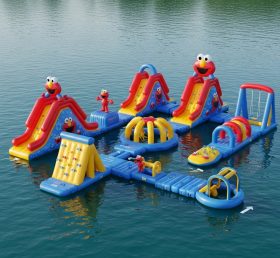 S279 Tickle Me Elmo Theme Inflatable Water Park