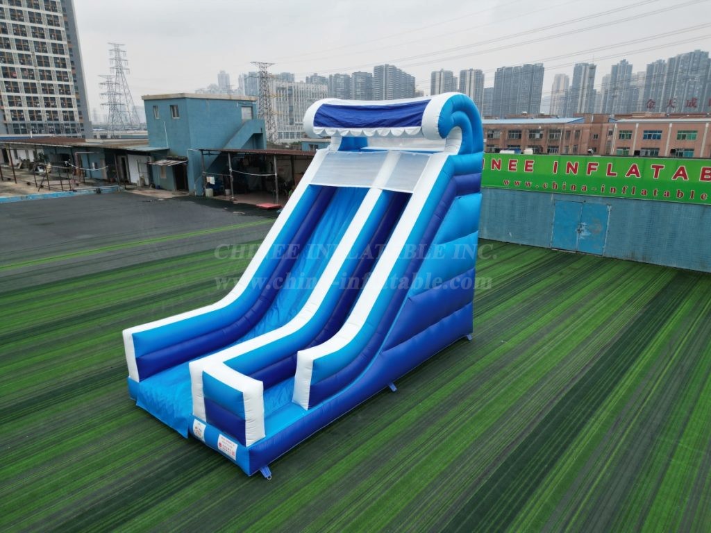 T8-623B Inflatable Wet & Dry Slide