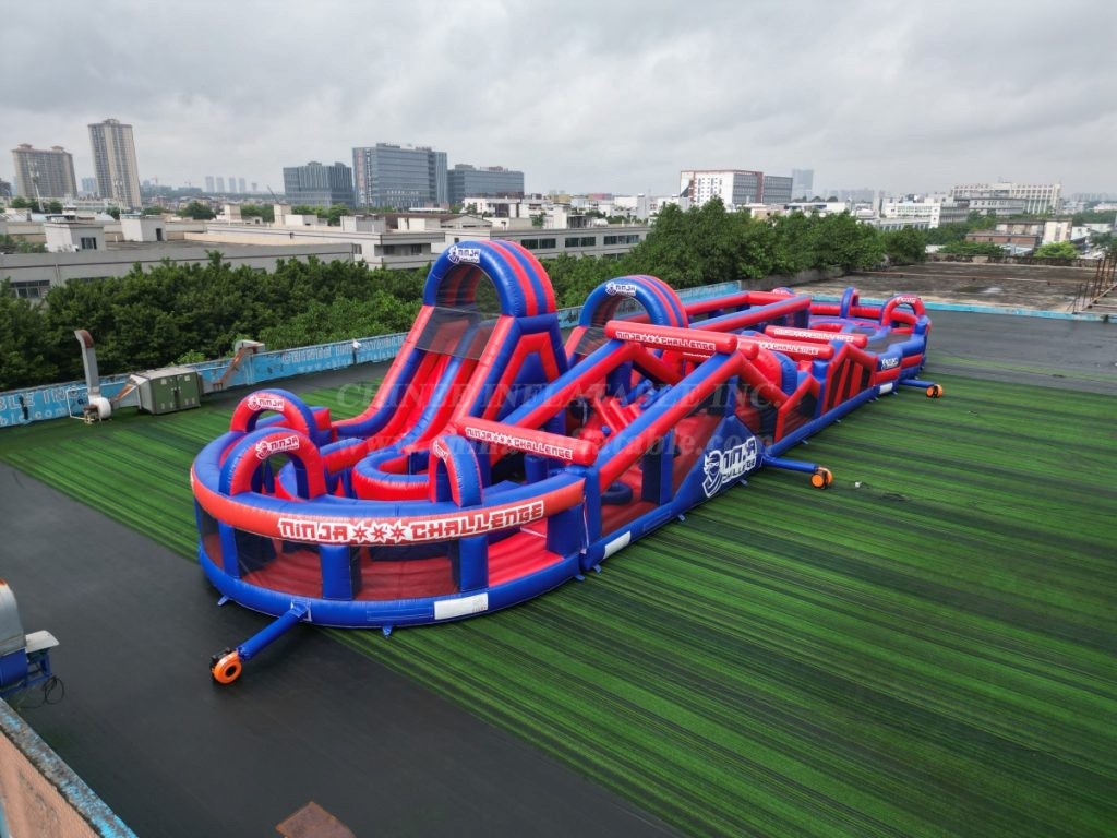 T7-1532A Ninja Inflatable Obstacle Course