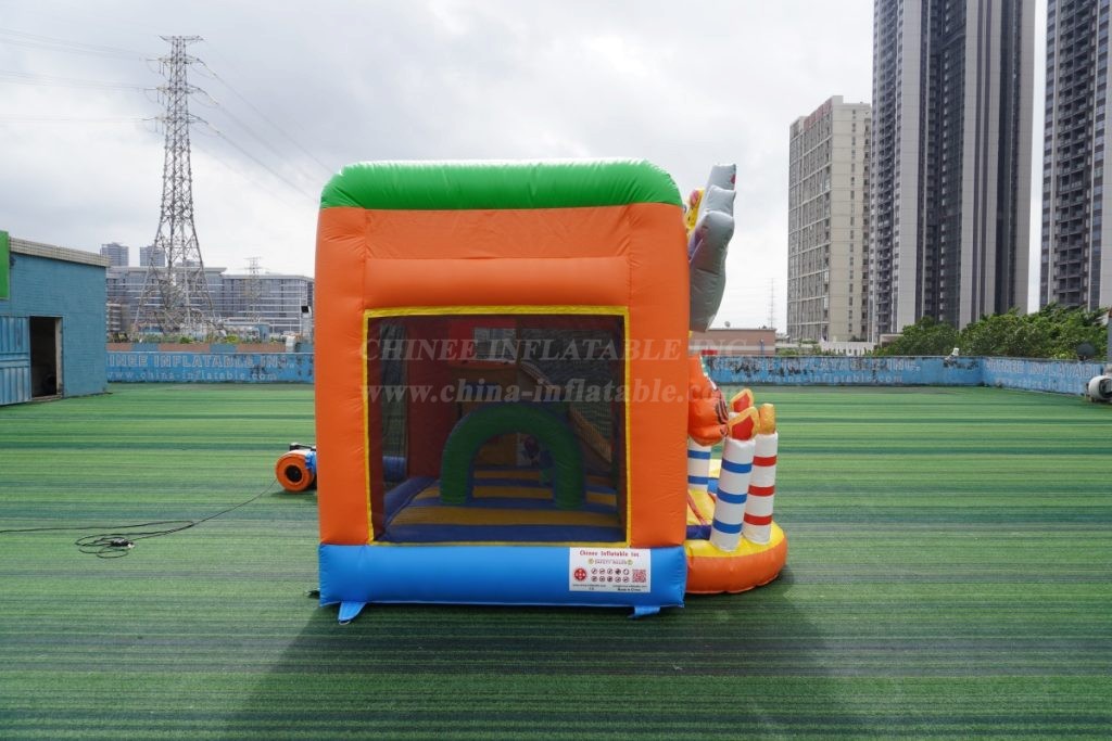 T2-4794A Jungle Birthday Party Mini Bouncy Castle