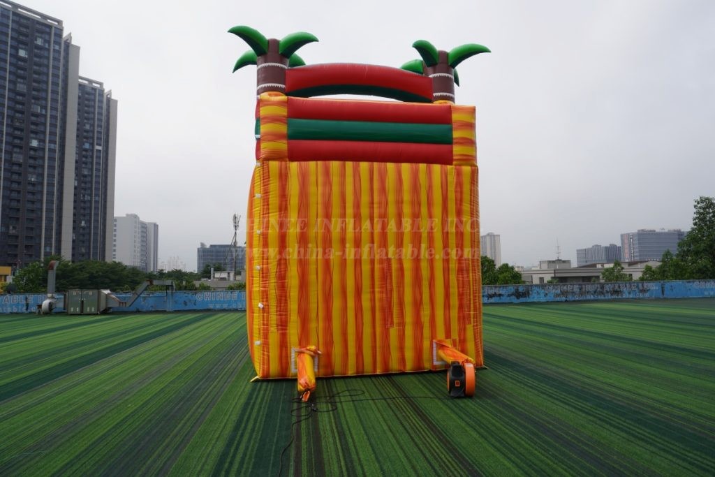T8-5302B Tropical Inflatable Wet & Dry Slide