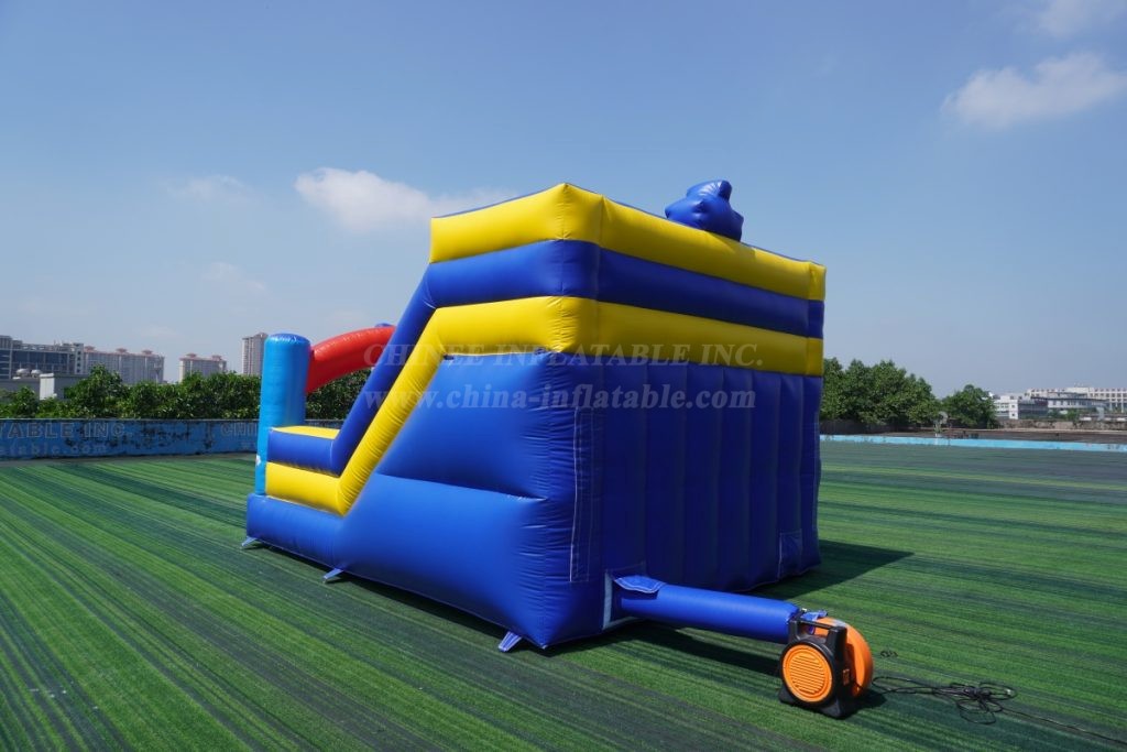 T2-4464B Sonic the Hedgehog Bouncy Castle with Slide