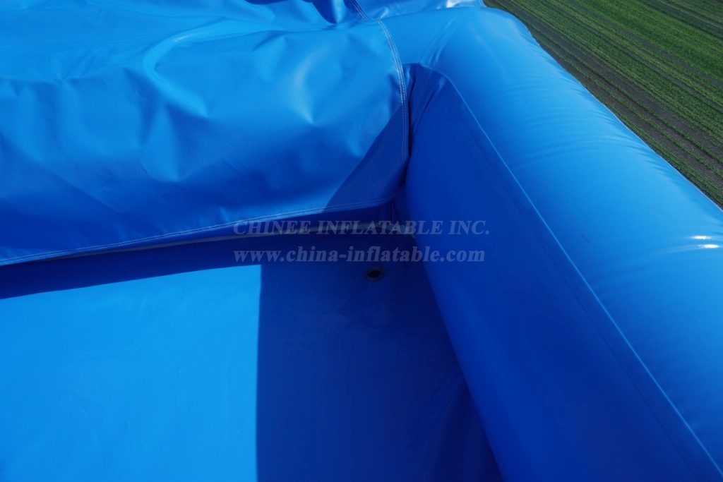 T8-8466B Lilo & Stitch Inflatable Water Slide with Splash Pool