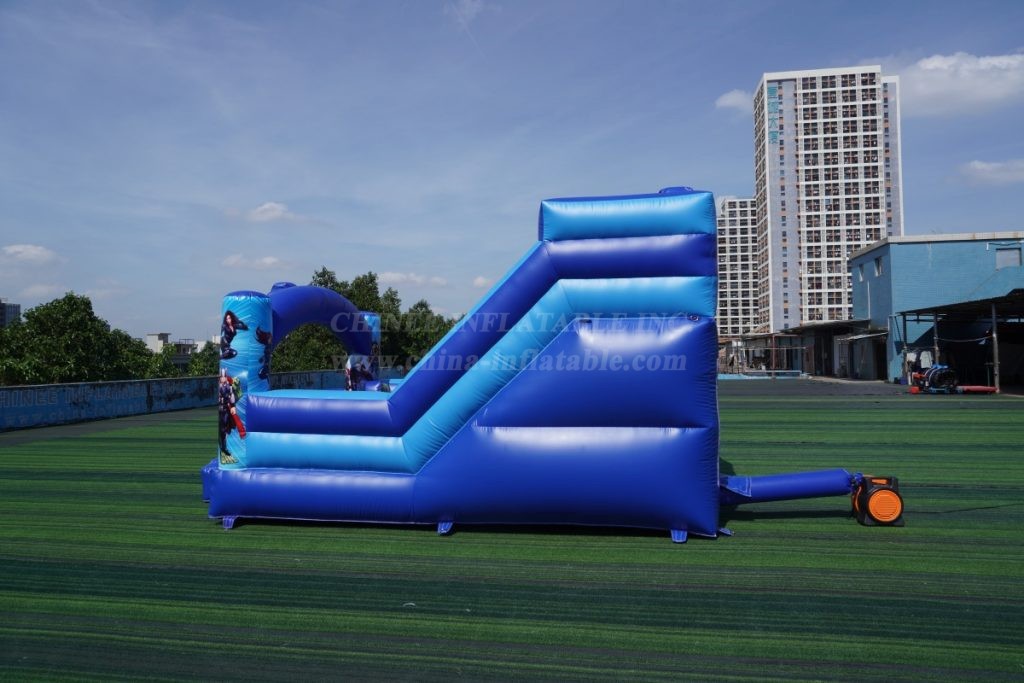 T2-4464D Avengers Superhero Bouncy Castle with Slide