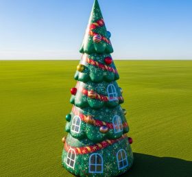 C1-602 Large Inflatable Christmas Tree for Holiday Events and Seasonal Displays
