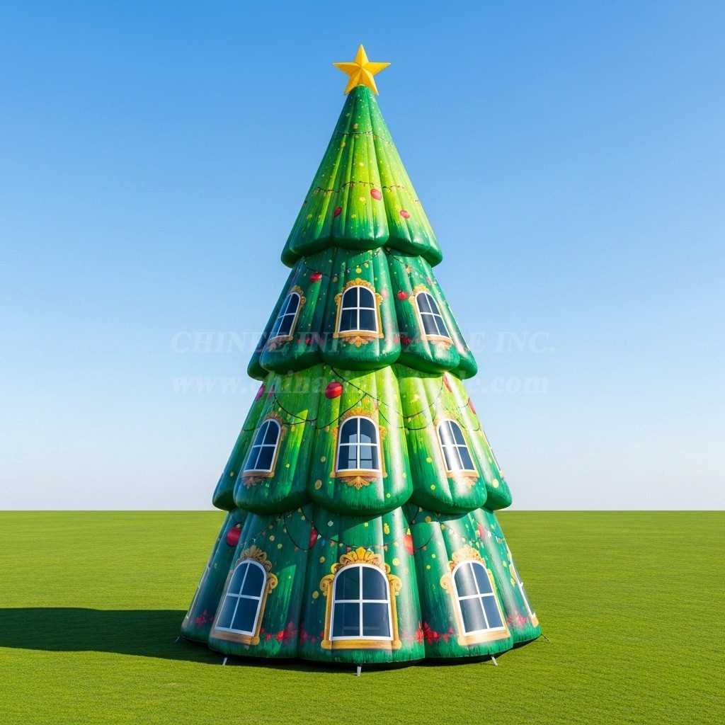 C1-600 Large Inflatable Christmas Tree for Holiday Events and Promotions