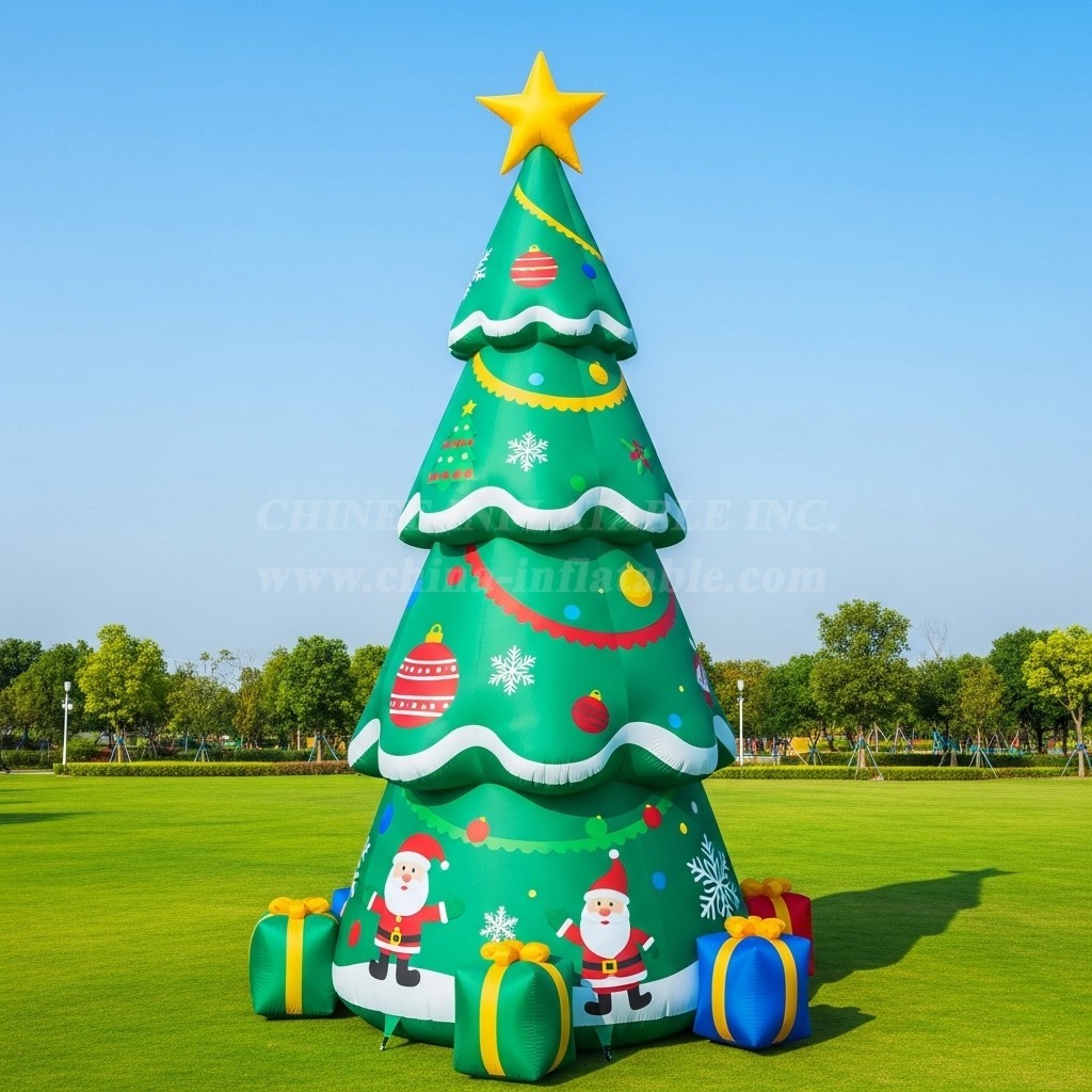 C1-609 Inflatable Christmas Tree for Industry Events and Celebrations