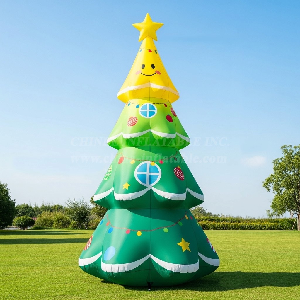 C1-611 Inflatable Christmas Tree for Festive Industry Applications