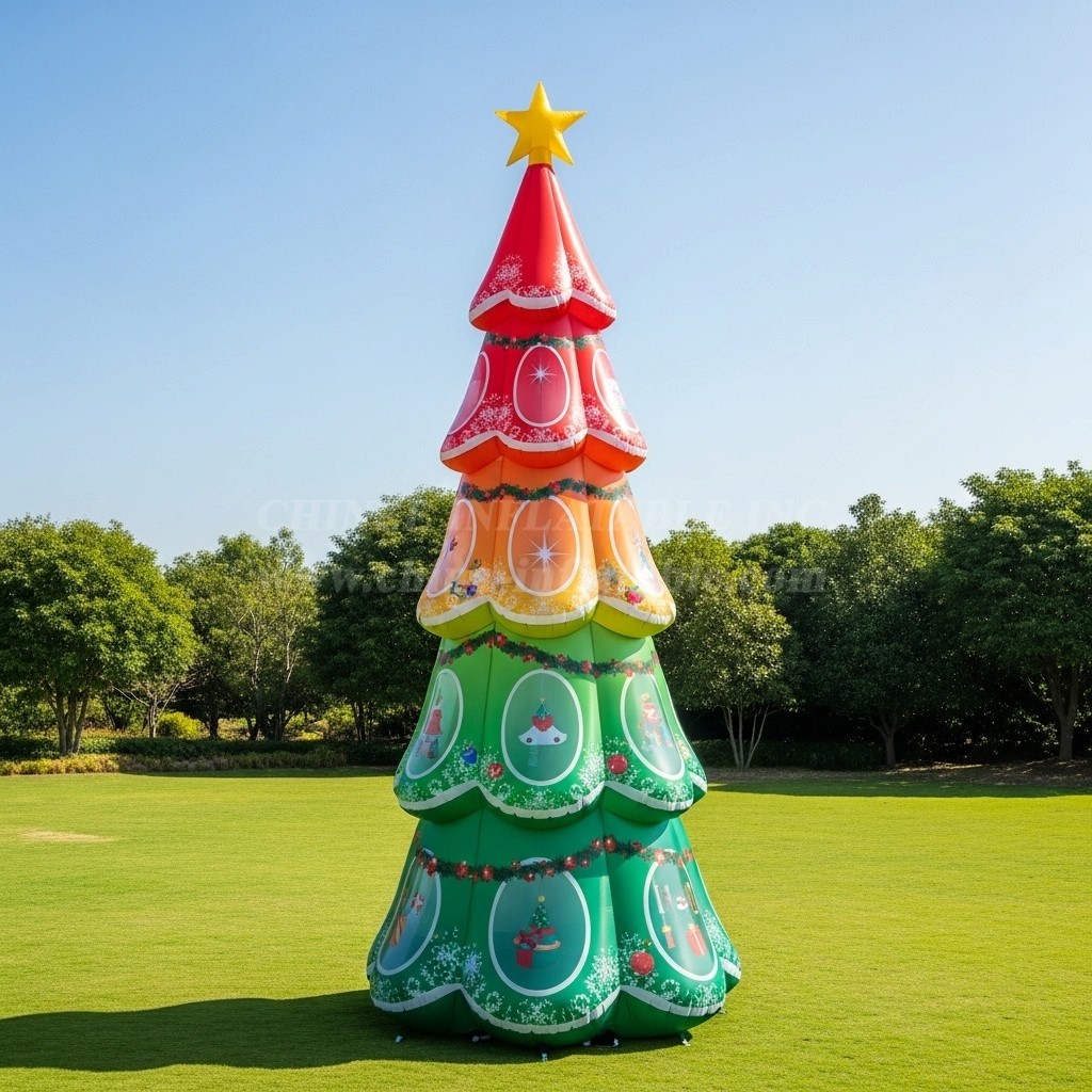 C1-623 Inflatable Christmas Tree for Seasonal Promotions and Events