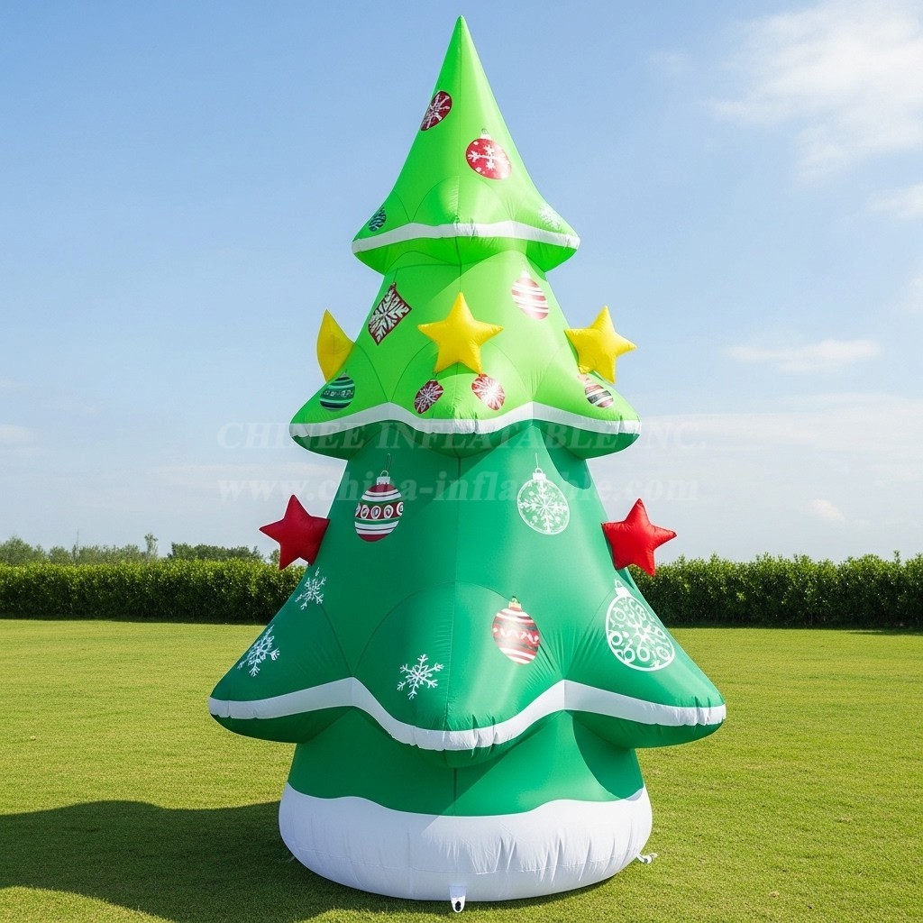 C1-628 Inflatable Christmas Tree for Holiday Promotions and Events