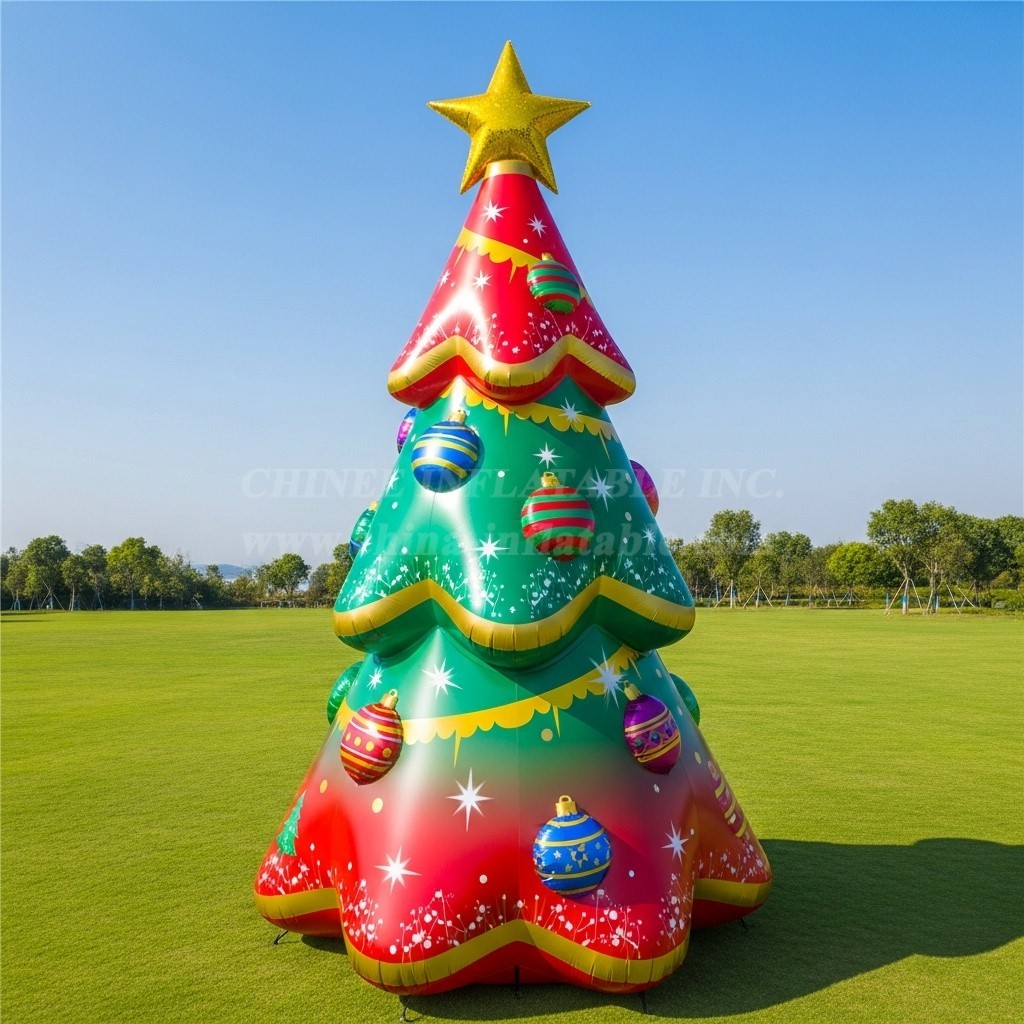 C1-635 Inflatable Christmas Tree for Industrial Events and Promotions