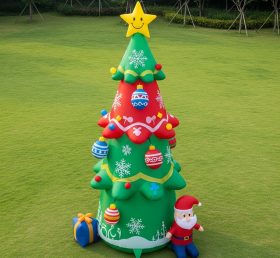 C1-638 Inflatable Christmas Tree for Holiday Promotions and Events