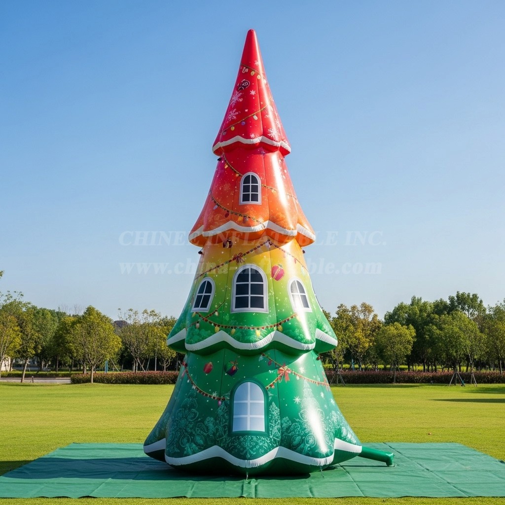 C1-647 Inflatable Christmas Tree for Festive Industry Applications