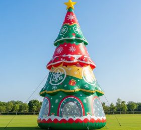 C1-652 Inflatable Christmas Tree for Holiday Decorations and Event Use